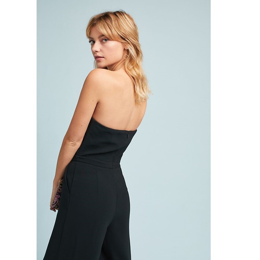 Anthropologie ELINDA STRAPLESS JUMPSUIT new - Picture 4 of 5